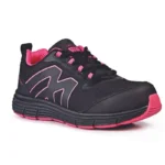 MADISON Black/Pink Lightweight Trainer