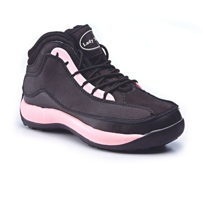 BRIDGETON Black/Pink Nubuck Hiker - Image 1