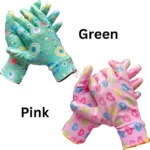 Flower Patterned Nitrile Coated Glove