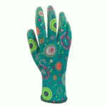 Flower Patterned Nitrile Coated Glove - Image 4