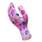 Flower Patterned Nitrile Coated Glove - Image 5