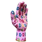 Flower Patterned Nitrile Coated Glove - Image 8