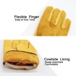 DG-COMBO Leather Drivers Work Gloves - Image 2