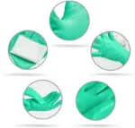 Green Nitrile Rubber Household Gloves - Image 2