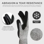 503FLX Foam Coated Level 5 Cut Proof Oil Protection Glove - Image 2