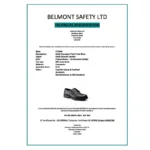 MANHATTAN Executive Plain Front Shoe S1P - Image 4