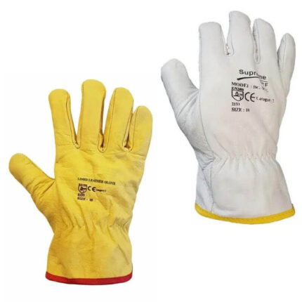 Unlined Leather Drivers Work Gloves