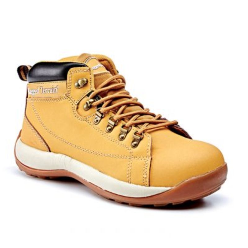 honey nubuck safety boot