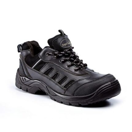leather safety toe shoe