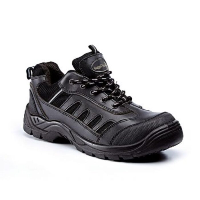 leather safety toe shoe