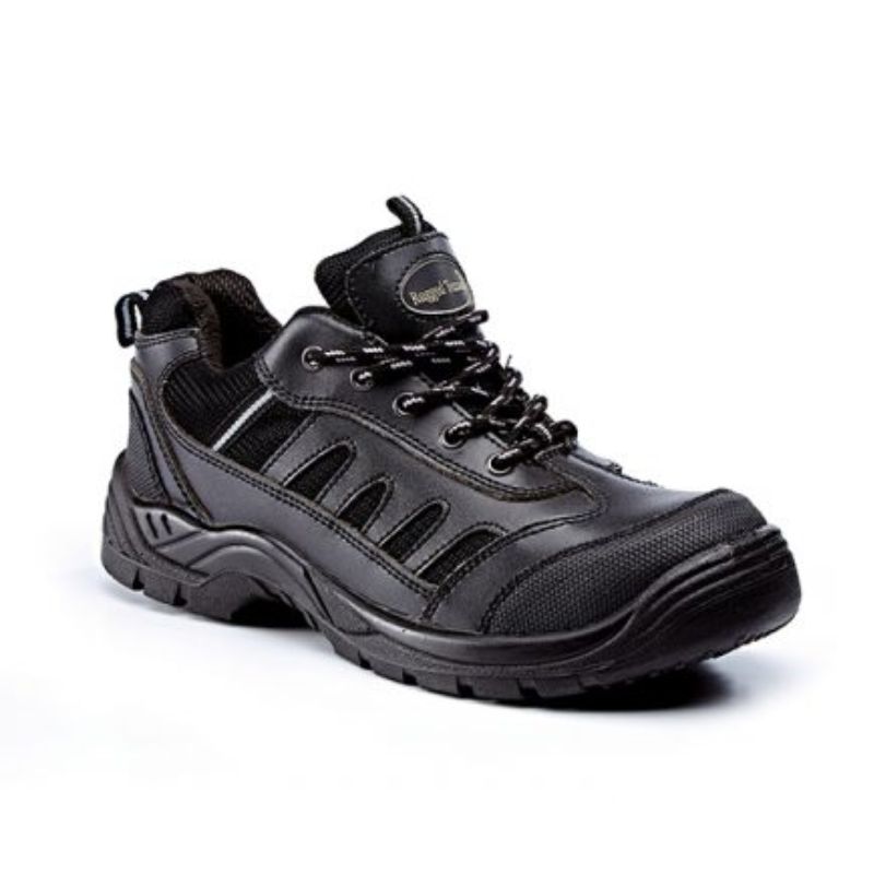 leather safety toe shoe