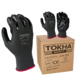240Pair Black 103BB Nitrile Coated Work Gloves (Size: XL)