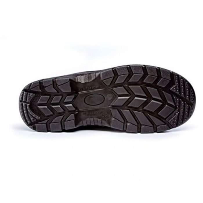 Leather Chukka Boot BARSTOW Printed Upper, Steel Toe Cap, Slip-Resistant Sole SBP SRC Certified - Black - Image 3