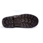 Black Leather Safety Shoe Printed Upper, Steel Toe, Slip-Resistant Sole - Image 2