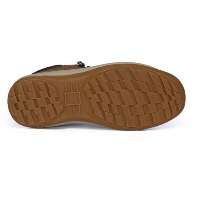 Honey Nubuck Safety Boot Leisure Comfortable, Slip-Resistant Safety Footwear - Image 2