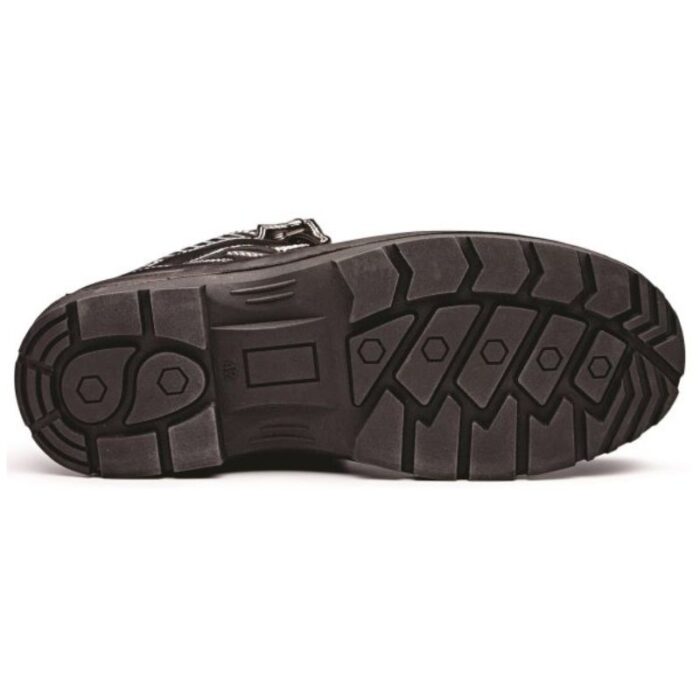 Waterproof Derby Shoes with Scuff Cap Composite Toe, Slip-Resistant Safety Shoe - Black - Image 2