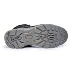 Chukka Boot Black Microfibre Metal-Free Comfortable, Slip-Resistant Safety Footwear - Image 2