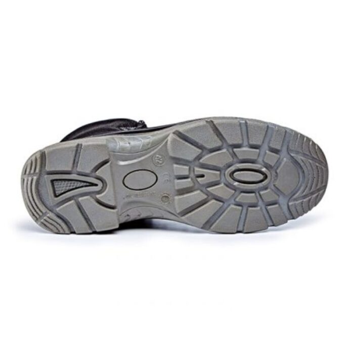 Chukka Boot Black Microfibre Metal-Free Comfortable, Slip-Resistant Safety Footwear - Image 2