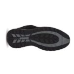Leather Safety Trainer Shoes Black Steel Toe Cap, Slip-Resistant Sole, Comfort Lining - Image 2