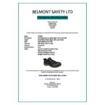 Sport Slip On Trainer Shoes - Black Mesh/lycra - Image 2