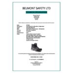 Chukka Boot Black Microfibre Metal-Free Comfortable, Slip-Resistant Safety Footwear - Image 3