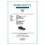 Terrain Sport Shoes Black Flyknit Safety Trainer Lightweight & Stylish Protective Footwear - Image 3