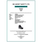 Leather Waterproof Hiking Boots Metal-Free Composite Toe, Slip-Resistant Sole - Black - Image 3