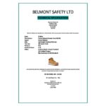 Honey Color Sport Nubuck Leather Athletic Safety Shoe Sneaker - Image 3