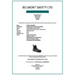Black Leather Chelsea Boot BOULDER Steel Toe, Slip-Resistant Sole - Image 3