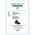 Leather Chukka Boot BARSTOW Printed Upper, Steel Toe Cap, Slip-Resistant Sole SBP SRC Certified - Black - Image 2