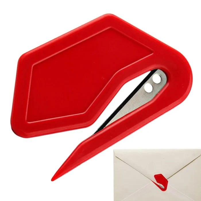 Safety Letter Opener Mini Cutter Plastic Sharp Mail Envelope Opener - Image 2