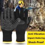 Anti Vibration Work Gloves, Shock Proof Impact Reducing Safety Gloves - Image 5