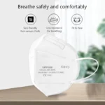 KN95 Respirator Mask, 5-Layer Breathable Disposable Face Mask 100Pcs. (20 Box) - Image 6