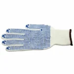 PVC Polka Dot Gloves Cotton Mix Nylon Protective Work Gloves for Factory Garden Working - Image 5