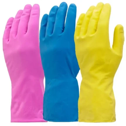 long sleeve rubber gloves