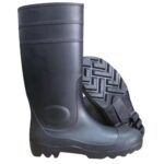 ANCHORAGE Black PVC Wellington Boot - RTW09B