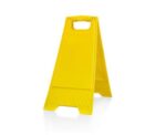 Yellow Plain A Frame For Caution / Warning Sign - Size 60 x 30 CM