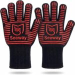 Heat Resistant BBQ Oven Gloves